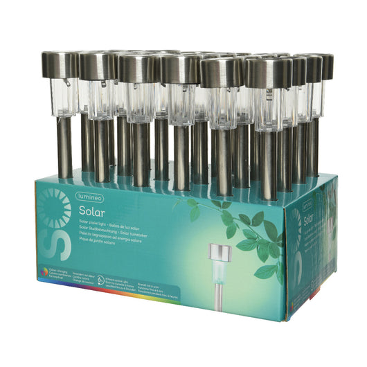 PALETTO SEGNAPASSO 4,5XH24CM AD ENERGIA SOLARE.