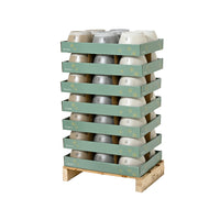 PORTAVASO IN TERRACOTTA D.19XH13CM ASSORTITO