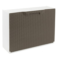 SCARPIERA MODULARE 51X17XH40CM TORTORA EFFETTO RAT