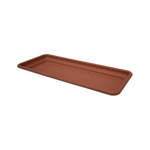 SOTTOVASO FIORIERA MAXI 78X36XH6CM COLOR COTTO