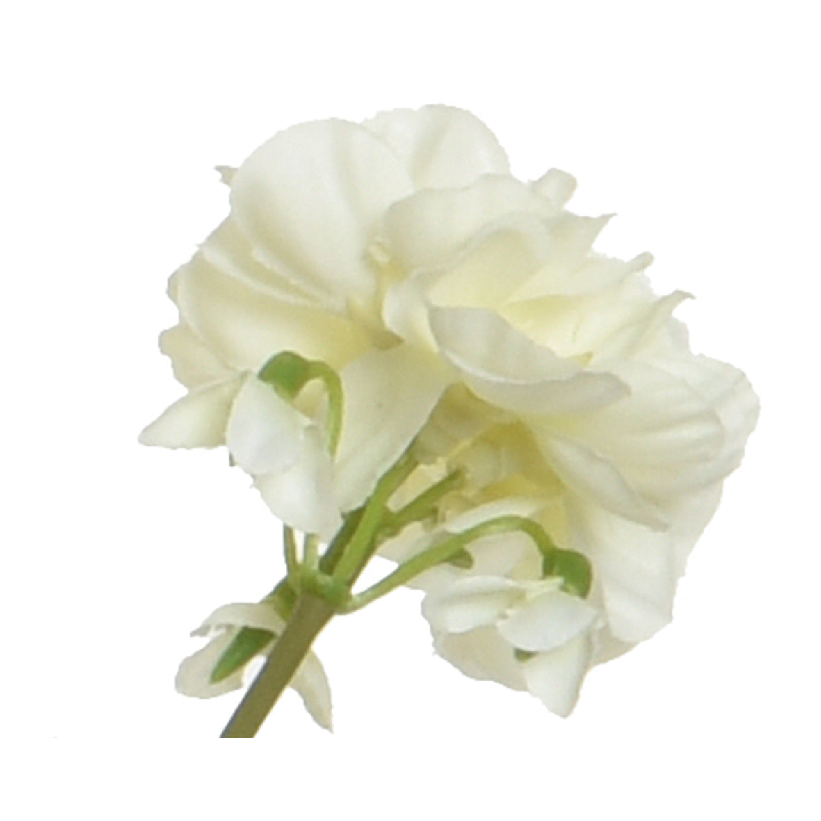 VASO CON GERANIO 25X25XH35CM POLIESTERE 4COL ASS.