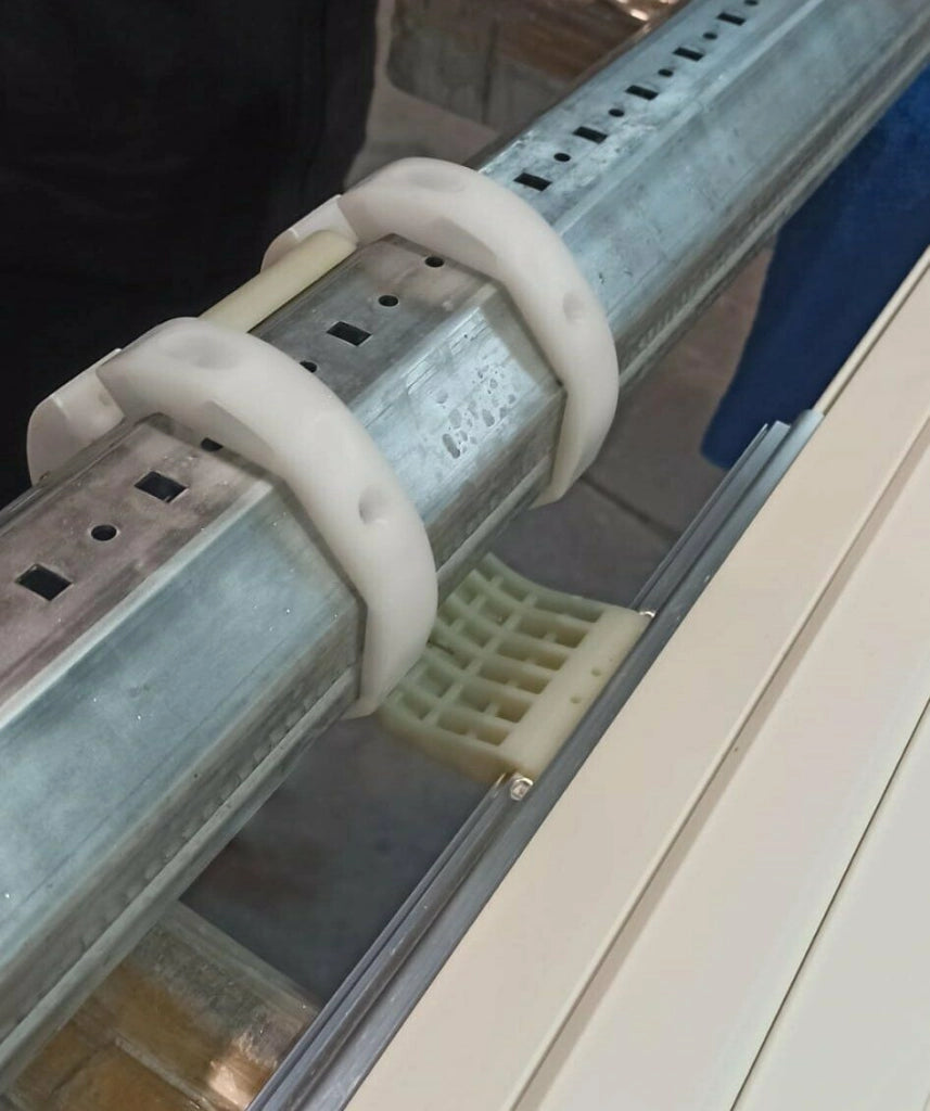 Blocco di Sicurezza Antisollevamento Tapparelle Rullo 60 mm Kit Antieffrazione