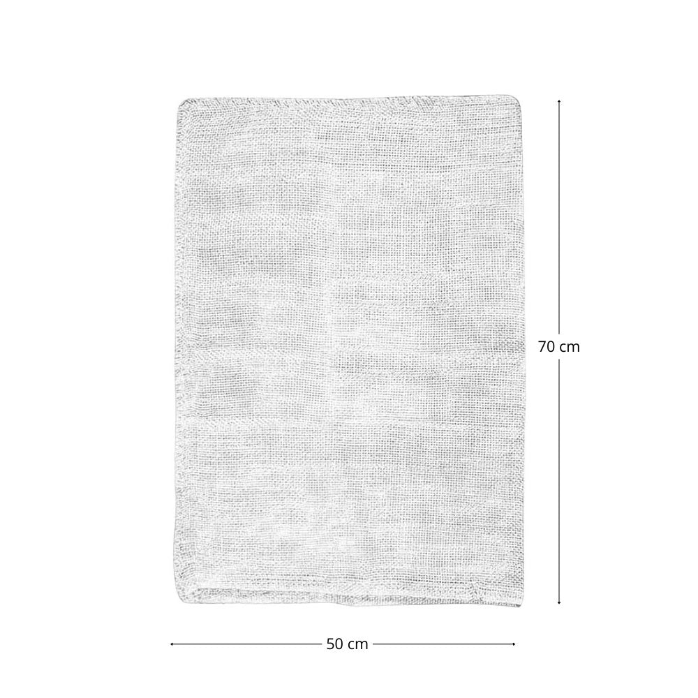 Sacco juta 50 cm x h 70 cm resistente e riutilizzabile set da 5 pezzi