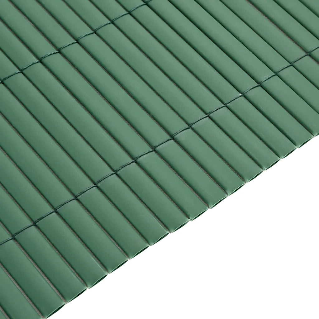 Recinzione da Giardino Bifacciale Verde 1,8x3 m in PVC 42002619