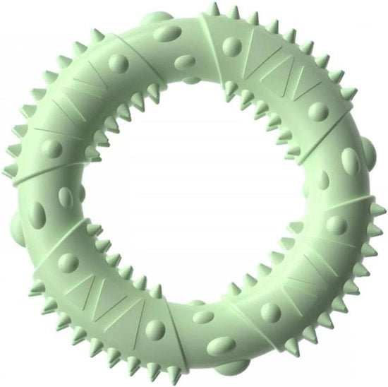 Anello da mordere interattivo per cuccioli in movimento - Forte e elastico - Adatto per cani piccoli, medi e grandi