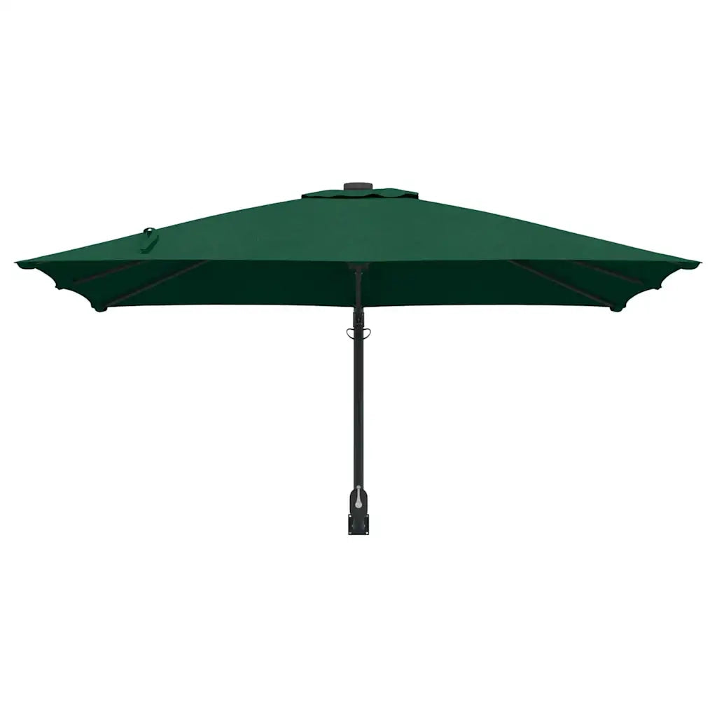 Ombrello da giardino-Ombrellone da spiaggia Verde 248,5 x 247,5 x 160 cm 151701