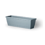 VASO fioriera CASSETTA da BALCONE Roxanne con sottovaso 60cm Veca VARI COLORI Color: AZZURRO PROVENZA