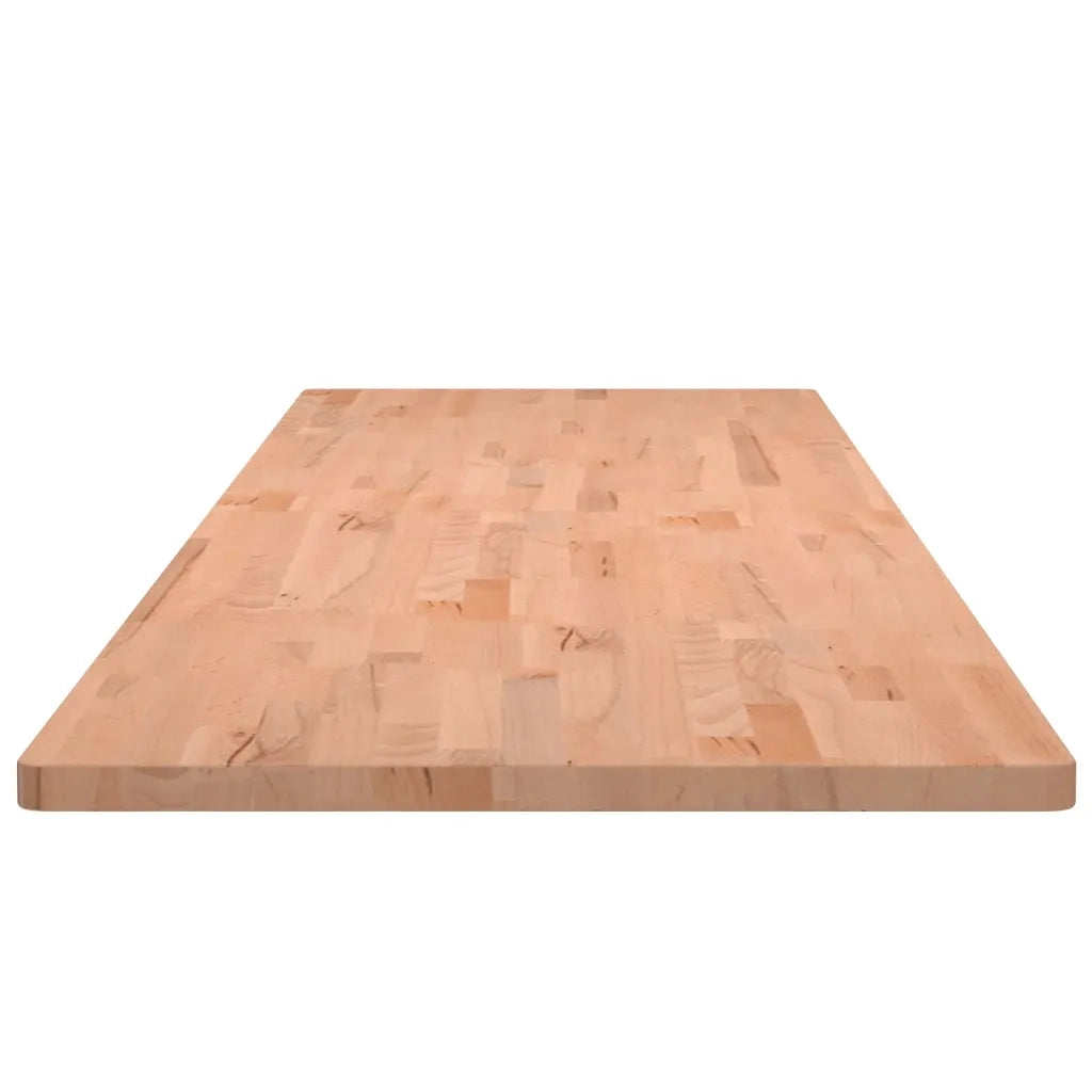 Piano Scrivania 200x55x2,5 cm in Legno Massello di Faggio 356097