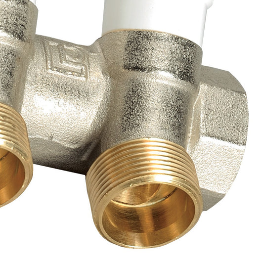 Collettore 2 vie multist c/rubin. incl. man. rossa