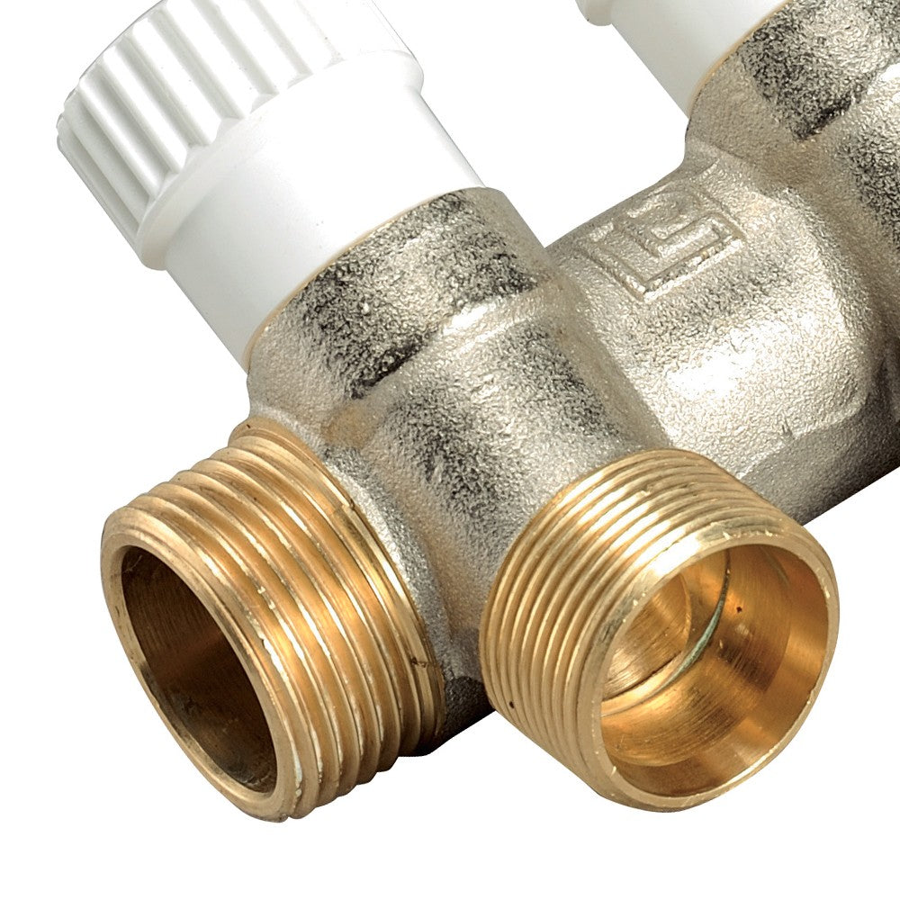 Collettore 2 vie multist c/rubin. incl. man. rossa