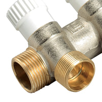 Collettore 2 vie multist c/rubin. incl. man. rossa