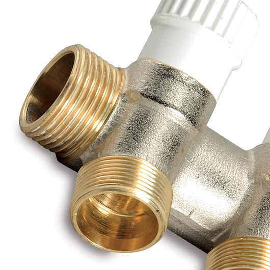 Collettore 3vie multist c/rub. incl. man. rossa