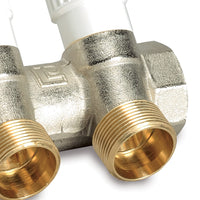 Collettore 3vie multist c/rub. incl. man. rossa