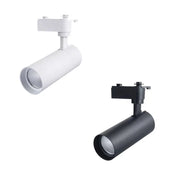 Trade Shop - Faretto Led 15w Orientabile Per Binario Monofase Direzionabile Cct Switch Ip20 Fm-15w-3c -