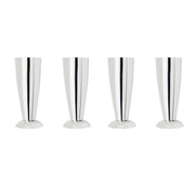 4 PZ PIEDINI PER LAVATOI- Cromo H. 13 cm- DH- pezzi 1
