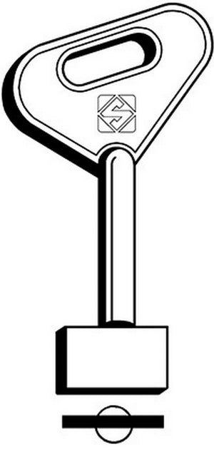 chiavi silca art. 5au1 gr.18 cod:ferx.25364