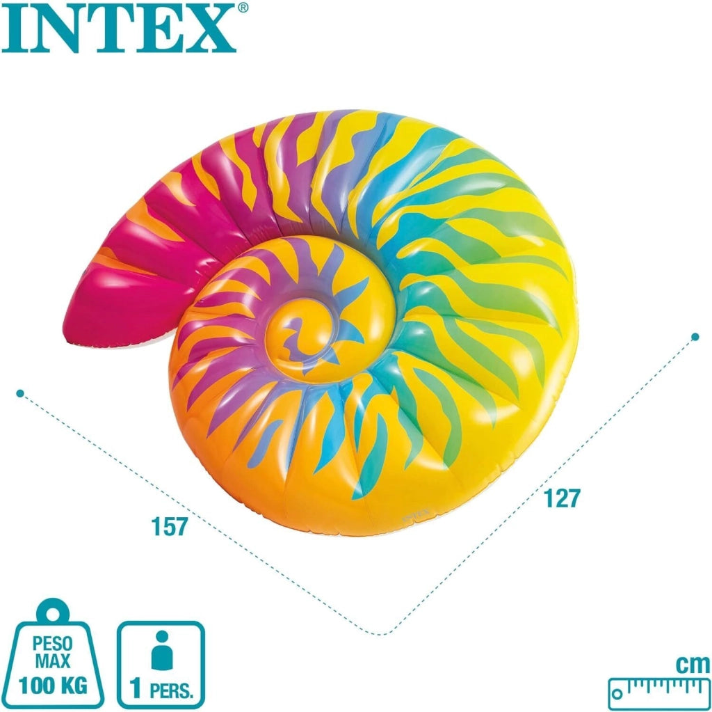 Intex Materassino Conchiglia 157x127cm