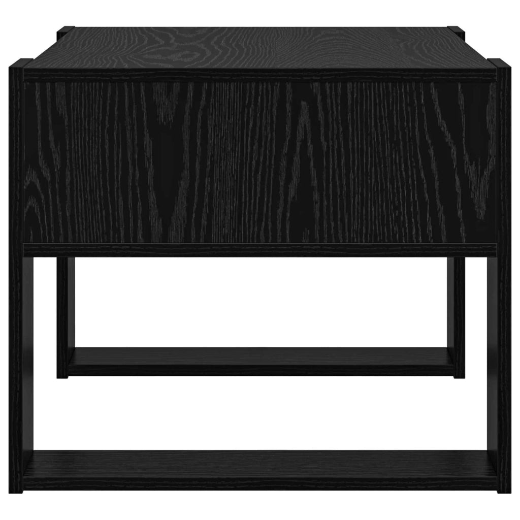 Tavolino da salotto Rovere Nero 66 x 53 x 45 cm