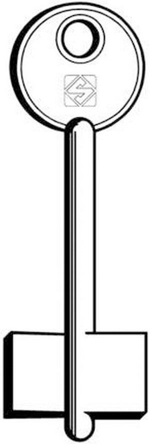 chiavi silca art. cc gr.18 cod:ferx.25369