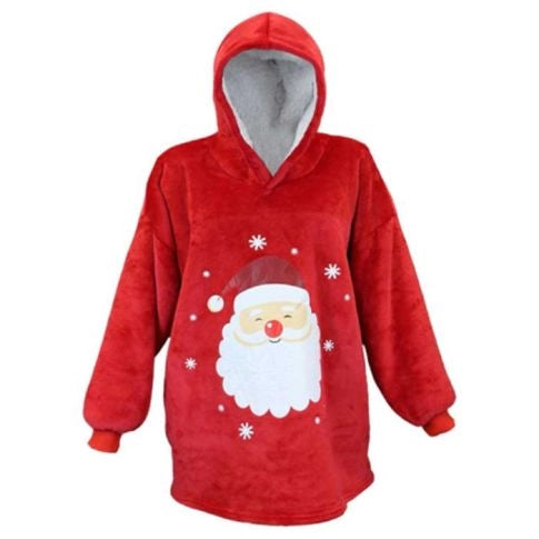 Felpa con cappuccio Natale 70x50x87 cm