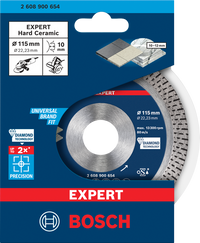 Disco da taglio Bosch diamantato diametro 115 mm marmo e piastrelle 2608900654