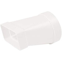 Adattatore rettang.-circolare d. 100-55x110 mm vecamco 6002-110-0