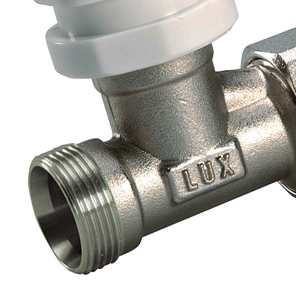 Valvola diritta per radiatori termoregolabile per rame/plastica