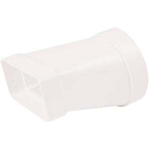 Adattatore rettang.-tondo d.125 55x220 mm vecamco 6001-110-08