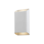 PLAK Applique a Parete LED 14W IP65 Biemissione 3000K CRI90 in Metallo Finitura Bianco - Illuminazione di Design per Interni Rossini Group