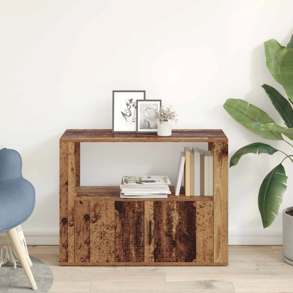 Credenza | Madia | Buffet da pranzo | Armadio da pranzo Legno vecchio 80 x 30 x 60 cm Legno multistrato