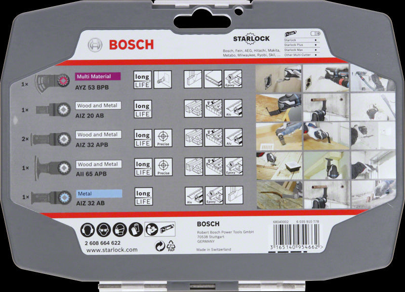 2608664622 - Set RB Starlock per elettricisti e cartongesso AIZ 53 BPB- AIZ 20 AB- AIZ 32 APB- tutti i 65 APB- AIZ AB