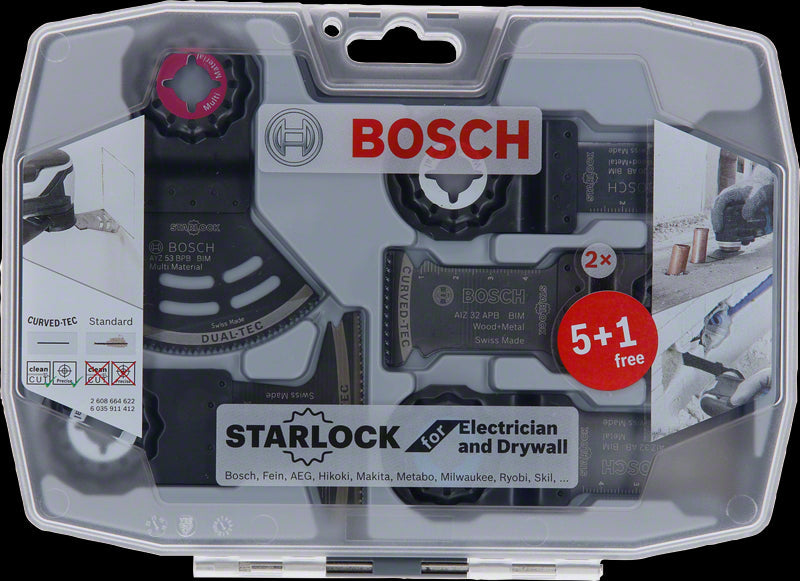 2608664622 - Set RB Starlock per elettricisti e cartongesso AIZ 53 BPB- AIZ 20 AB- AIZ 32 APB- tutti i 65 APB- AIZ AB