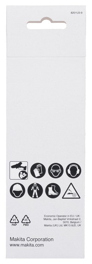 Barra 10cm MAKITA senza rocchetto - 1910W0-3