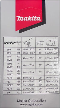 CATENA MAKITA PER BARRE DA 45CM