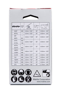 Catena per barre 25cm 46 maglie 80TXL Makita 191T89-0