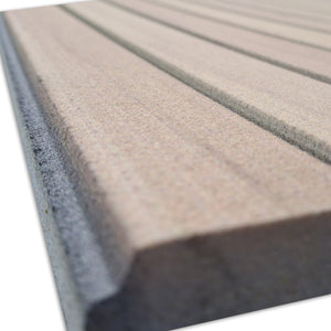 ABIES - pannello effetto legno in EPS Resinato Misura 100x50 Cm Spessore 2,5 cm