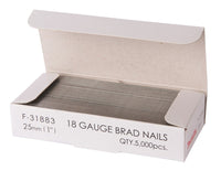 CHIODI MAKITA 18GA D.1,2 X 25mm, 5000 PEZZI  - F-31883