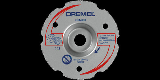 DREMEL® DSM20 disco multiuso in carbonio per taglio a filo (DSM600) DREMEL - 2615S600JB