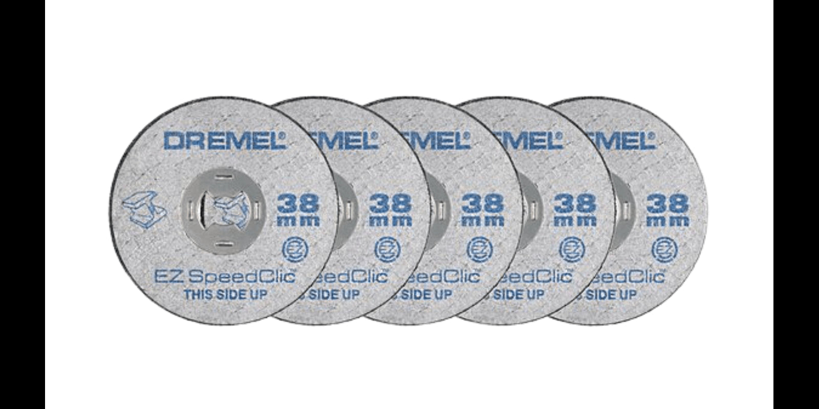 DREMEL® EZ SpeedClic 5 dischi da taglio per metallo. (SC456) - 2615S456JC