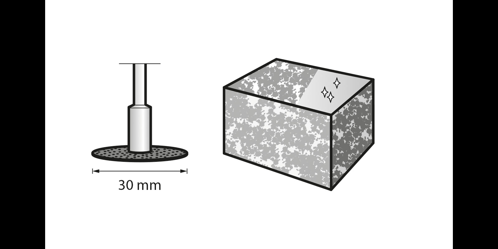 DREMEL® EZ SpeedClic: dischi abrasivi (SC411) - 2615S411JA