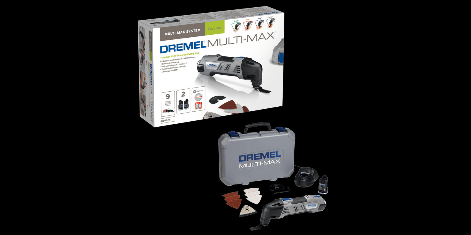 DREMEL® Multi-Max 8300 (8300-9) F0138300JC