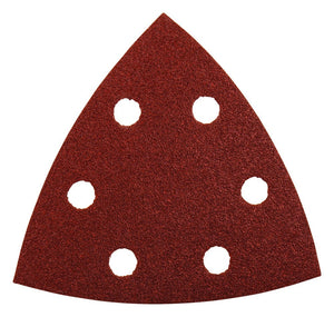 FOGLI DI CARTA ABRASIVA A DELTA MAKITA 94mm GRANA 120, 10 PEZZI - P-33299