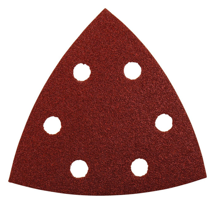 FOGLI DI CARTA ABRASIVA A DELTA MAKITA 94mm GRANA 120, 10 PEZZI - P-33299