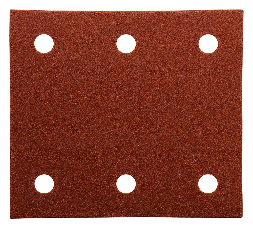 FOGLI DI CARTA ABRASIVA MAKITA 114X102mm GRANA 100, 10 PEZZI - P-33118