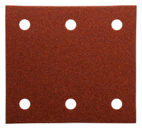 FOGLI DI CARTA ABRASIVA MAKITA 114X102mm GRANA 100, 10 PEZZI - P-33118