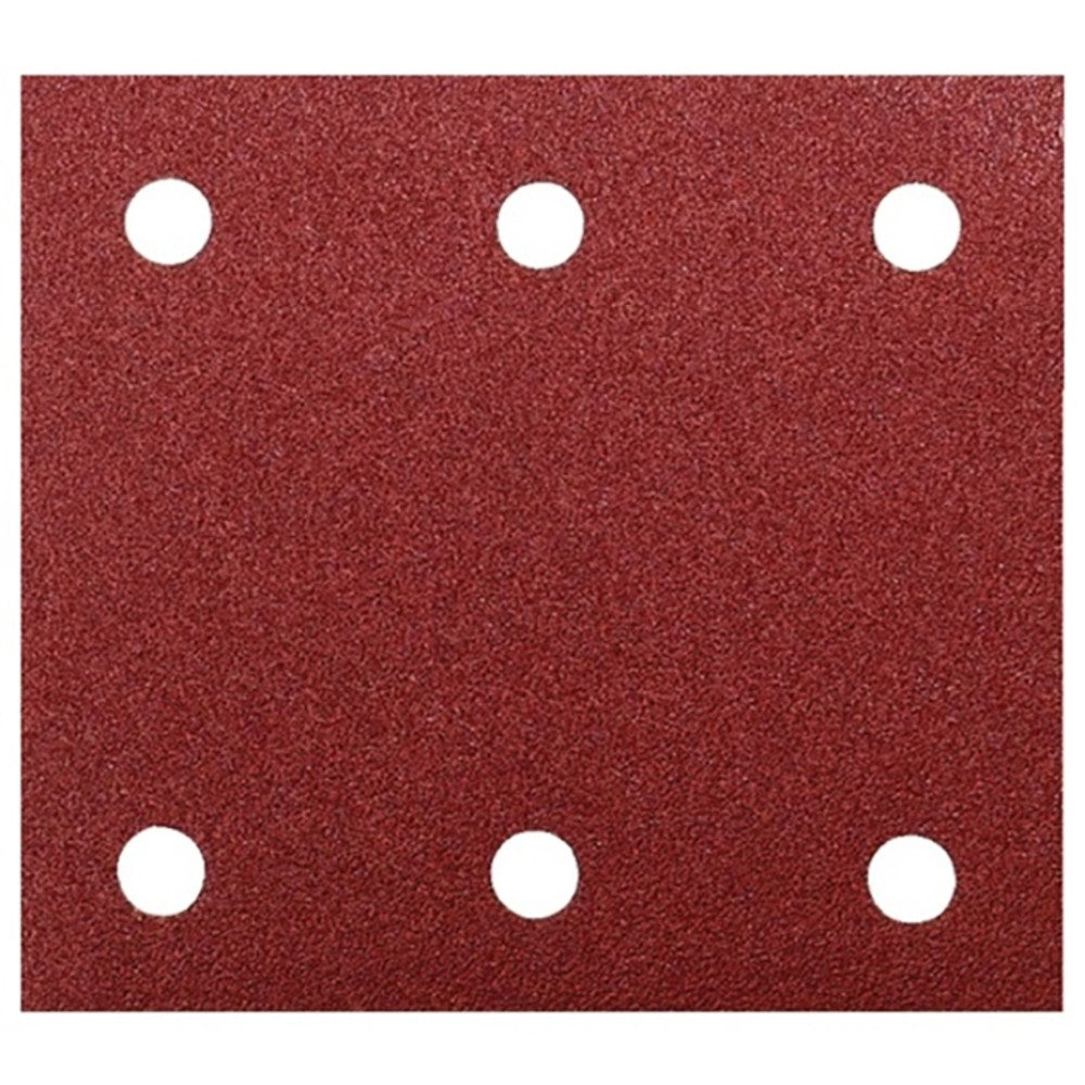 FOGLI DI CARTA ABRASIVA MAKITA 114X102mm GRANA 80, 10 PEZZI - P-33102