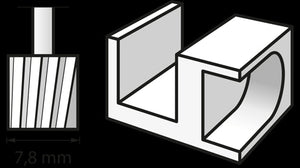 Fresa ad alta velocità 7,8 mm (115) DREMEL - 26150115JA