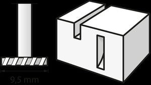 Fresa ad alta velocità 9,5 mm (199) DREMEL  - 26150199JA