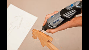 Fresa al carburo di tungsteno punta ovale 3,2 mm (9911) DREMEL - 2615991132