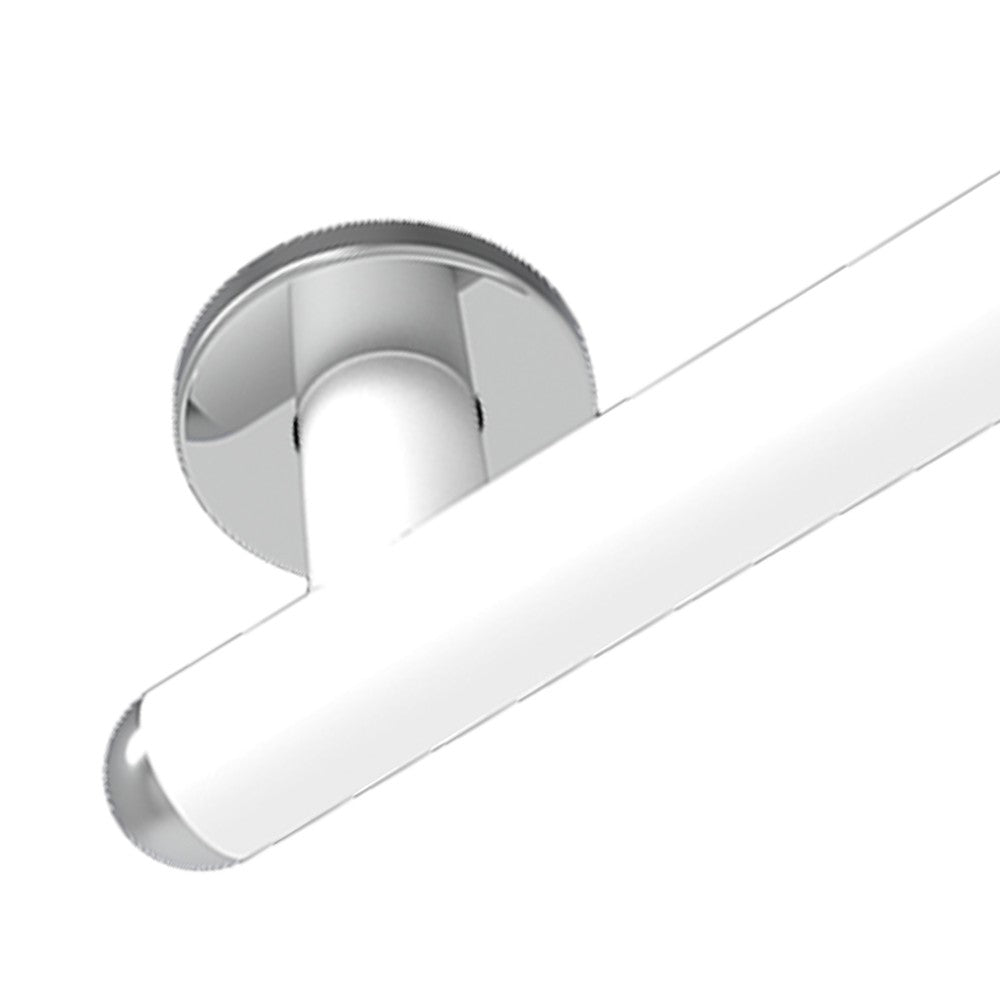 Porta rotolo serie giotto inox bianco opaco